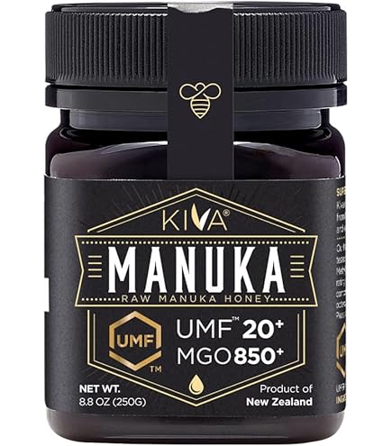 Amazon.com : Manuka Honey UMF 5+ (MGO 83+) Pure New Zealand Honey